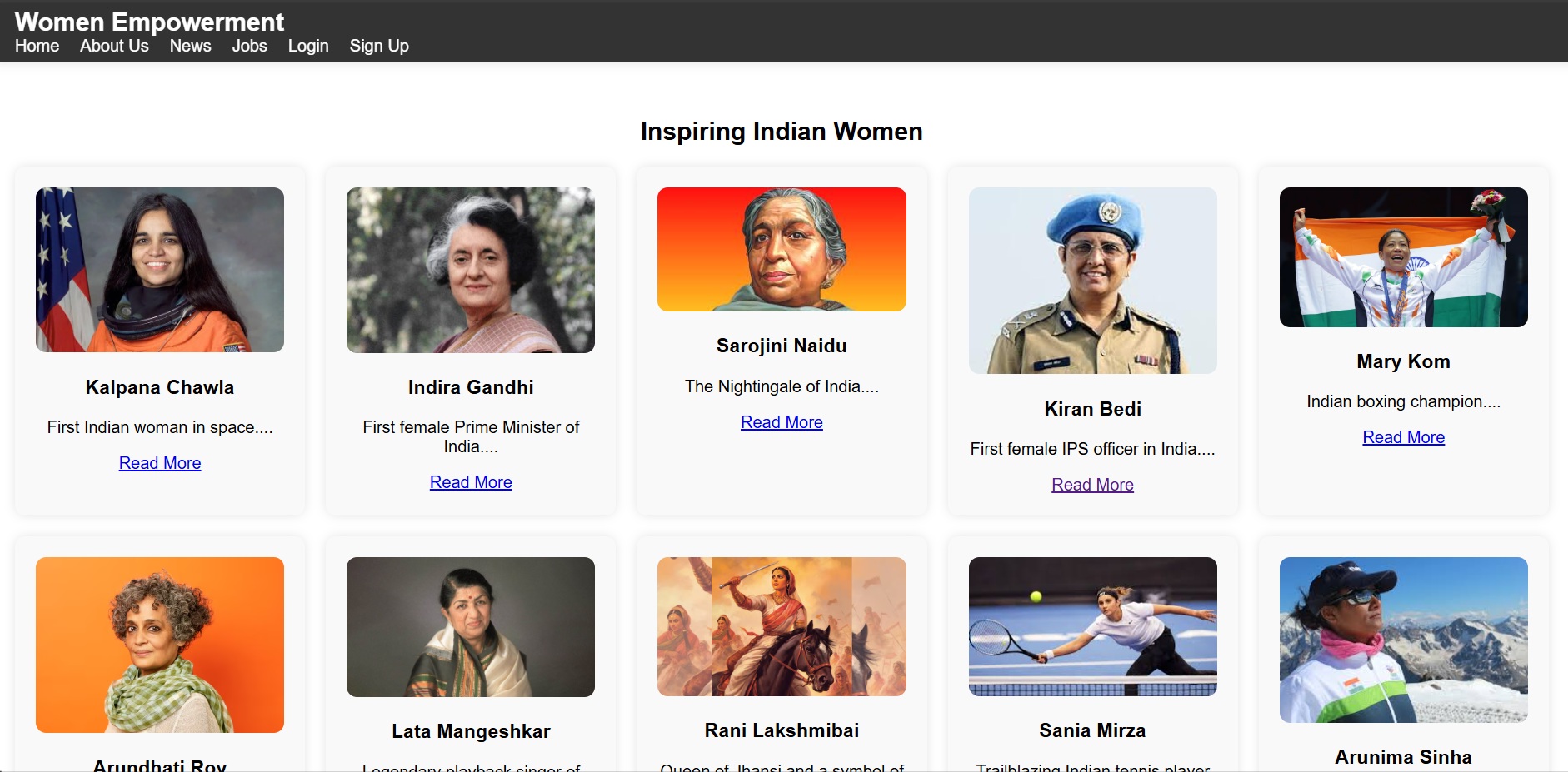 Women Empowerment Portal
